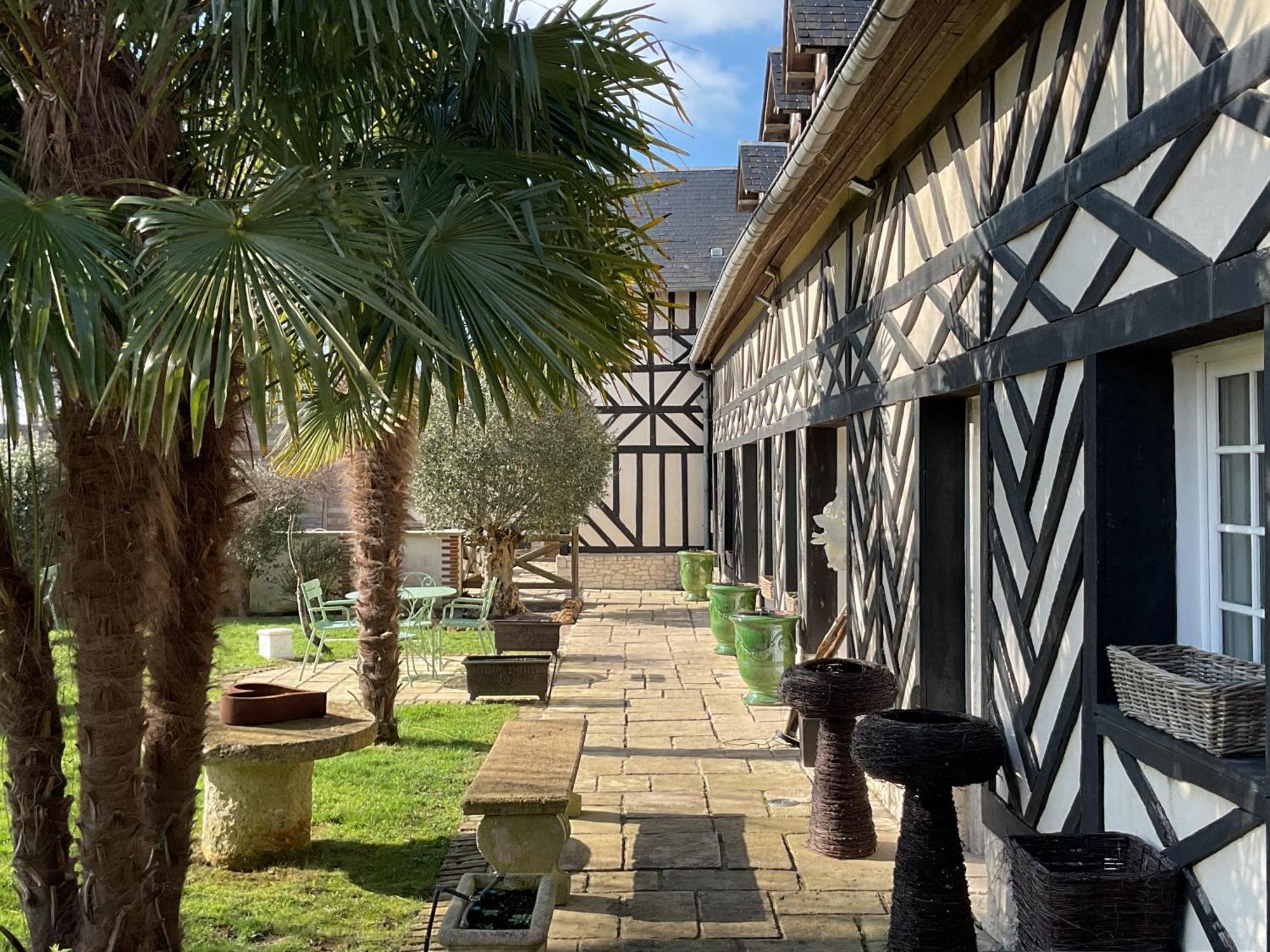 Bed and Breakfast Manoir De La Croix-Sonnet Трувиль-сюр-Мер Экстерьер фото